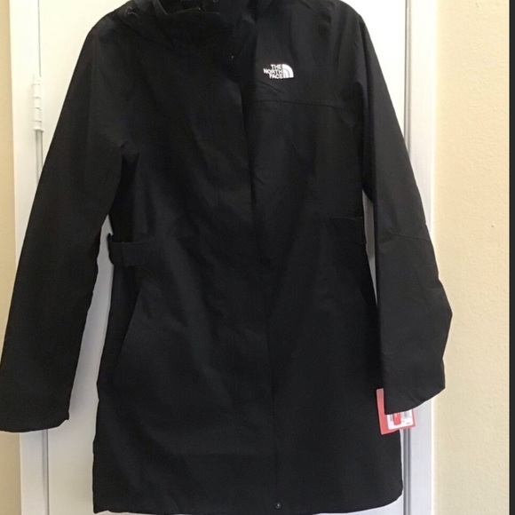 The North Face Jackets & Blazers - ❗️SOLD❗️NWT North Face Rain Trench Coat